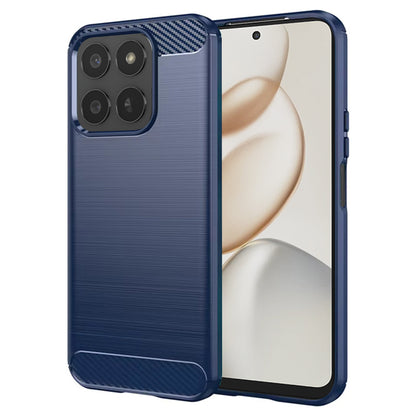 Hülle für Honor 400 Smart 4G / X7d 4G / 400 Smart 5G, Techsuit, Carbon, Blau