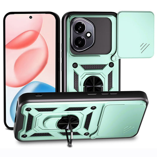 Hülle für Honor 400, Techsuit, CamShield, Grün