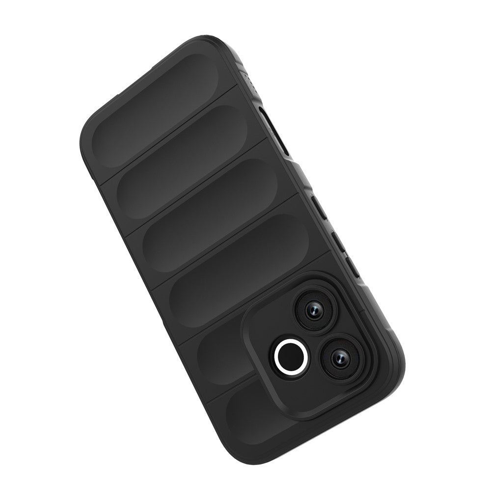 Hülle für Honor 600 Lite, Techsuit, Magic Shield, Schwarz