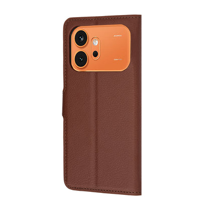 Hülle für Honor 600 Pro / 600, Techsuit, Leder-Folio, Braun