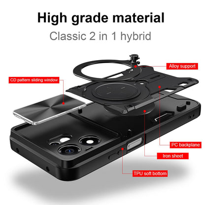 Hülle für Honor 600 Smart, Techsuit, CamGuard Pro, Roségold