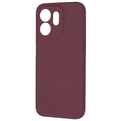 Hülle für Honor 600 Smart, Techsuit, SoftFlex, Weinrot