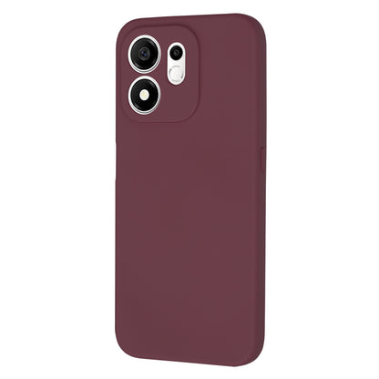 Hülle für Honor 600 Smart, Techsuit, SoftFlex, Weinrot