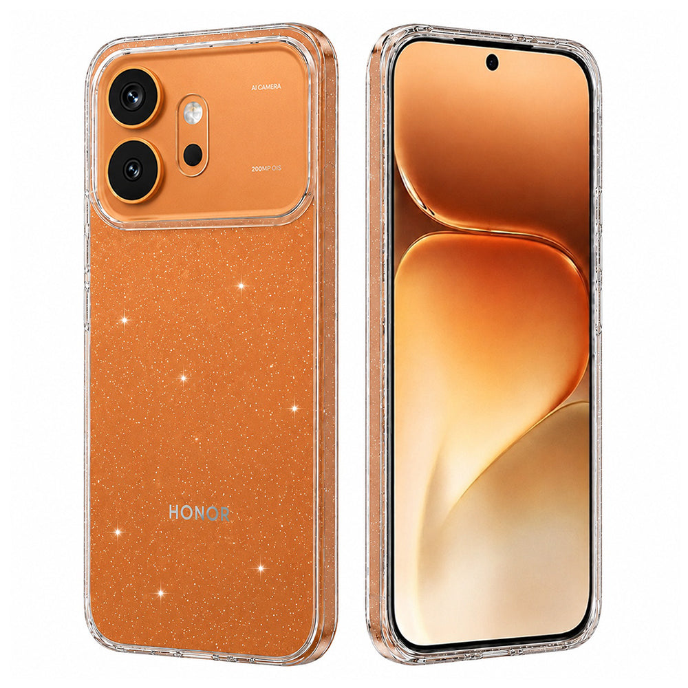 Hülle für Honor 600, Techsuit, SparkleSkin, Transparent