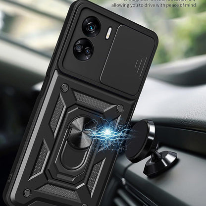 Hülle für Honor 90 Lite, Techsuit, CamShield, Schwarz