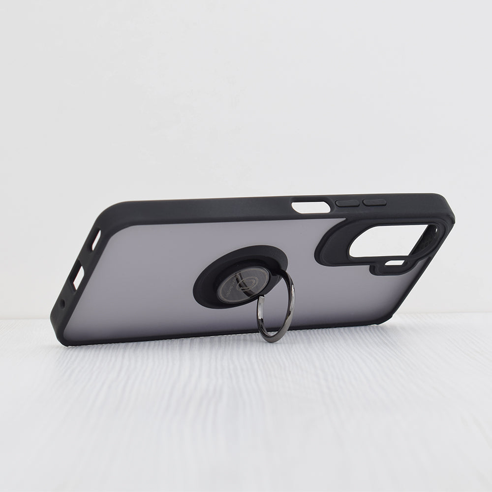 Hülle für Honor 90 Lite, Techsuit, Glinth, Schwarz