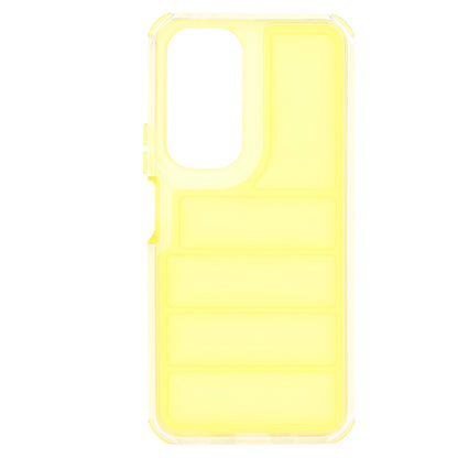 Case for Honor 90 Lite, Techsuit, Wave Shield, Yellow