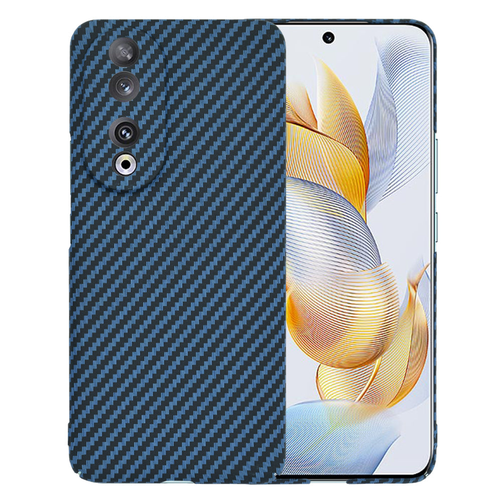 Hülle für Honor 90, Techsuit, Carbonite FiberShell, Türkis
