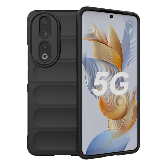 Hülle für Honor 90, Techsuit, Magic Shield, Schwarz