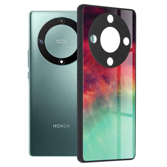 Hülle für Honor Magic5 Lite, Techsuit, Glaze, Türkis