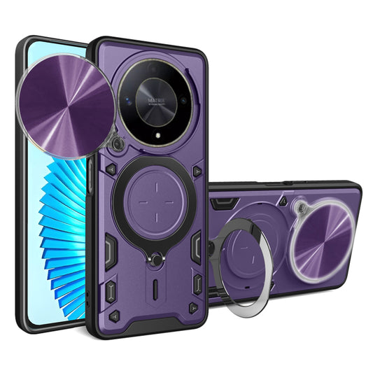 Hülle für Honor Magic6 Lite, Techsuit, CamGuard Pro, Lila