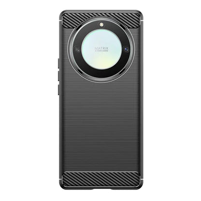 Hülle für Honor Magic6 Lite, Techsuit, Carbon, Schwarz