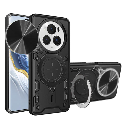 Hülle für Honor Magic6 Pro, Techsuit, CamGuard Pro, Schwarz