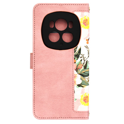 Hülle für Honor Magic6 Pro, Techsuit, FlipCraft, Rosa