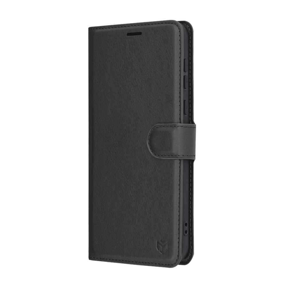 Case for Honor Magic7 Pro, Techsuit, Leather Folio, Black