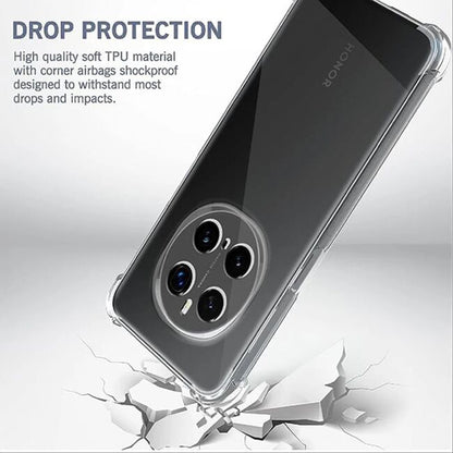 Hülle für Honor Magic7 Pro, Techsuit, stoßfest klar, transparent