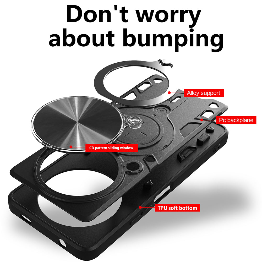 Hülle für Honor Magic8 Lite, Techsuit, CamGuard Pro, Roségold