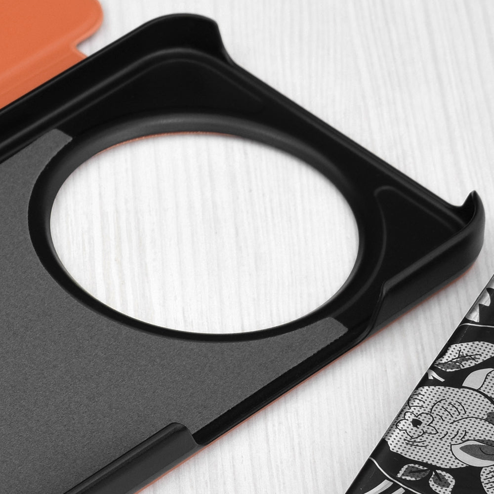 Hülle für Honor Magic8 Lite, Techsuit, eFold, Orange