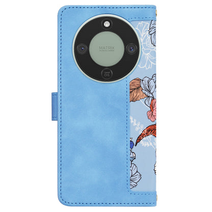 Hülle für Honor Magic8 Lite, Techsuit, FlipCraft, Blau