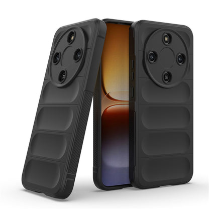 Hülle für Honor Magic8 Lite, Techsuit, Magic Shield, Schwarz