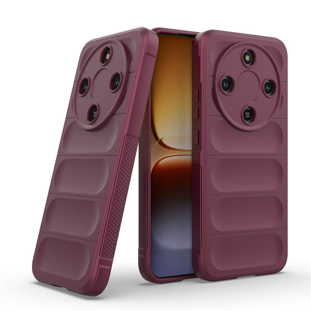 Hülle für Honor Magic8 Lite, Techsuit, Magic Shield, Kirschrot