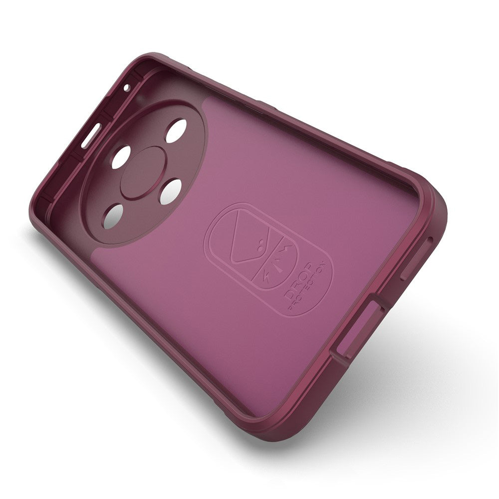 Hülle für Honor Magic8 Lite, Techsuit, Magic Shield, Kirschrot