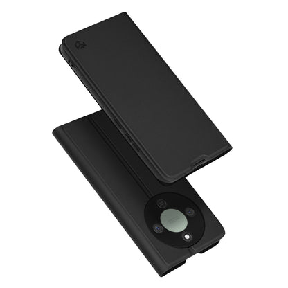 Hülle für Honor Magic8 Lite, Techsuit, Magskin Book, Schwarz