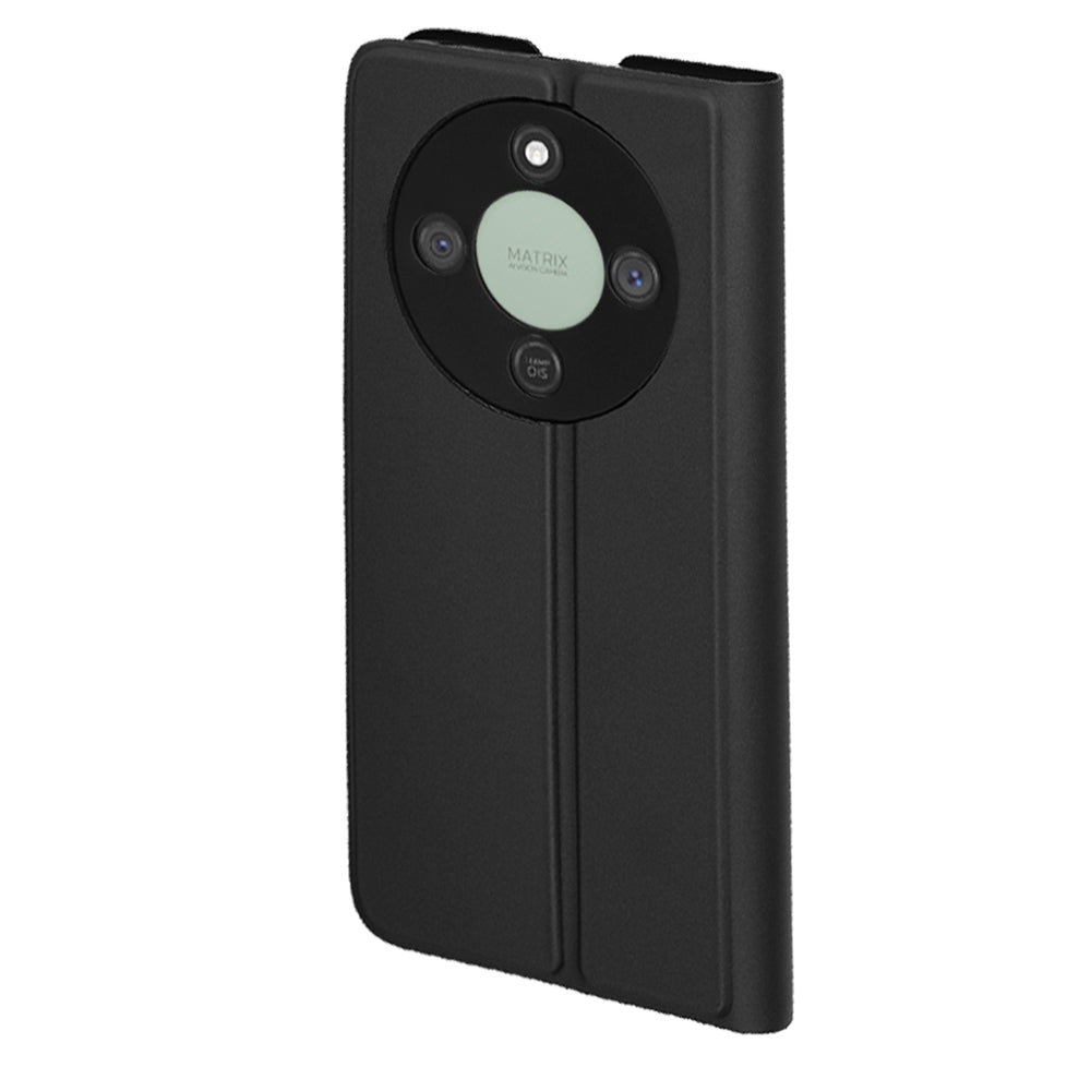 Hülle für Honor Magic8 Lite, Techsuit, Magskin Book, Schwarz