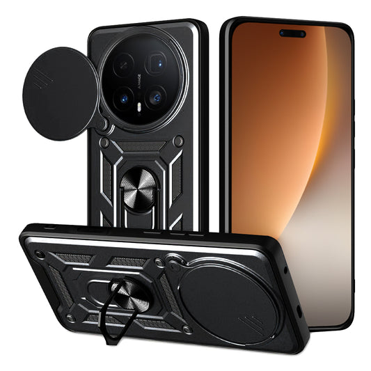 Hülle für Honor Magic8 Pro, Techsuit, CamShield, Schwarz