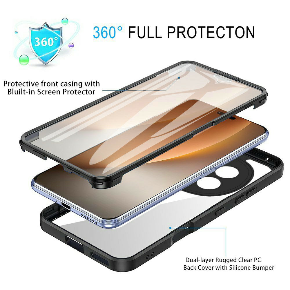 Hülle für Honor Magic8 Pro, Techsuit, ColorVerse 360, Blau