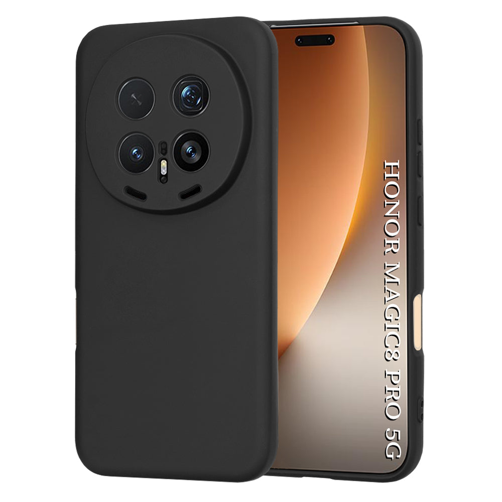 Hülle für Honor Magic8 Pro, Techsuit, SoftFlex, Schwarz