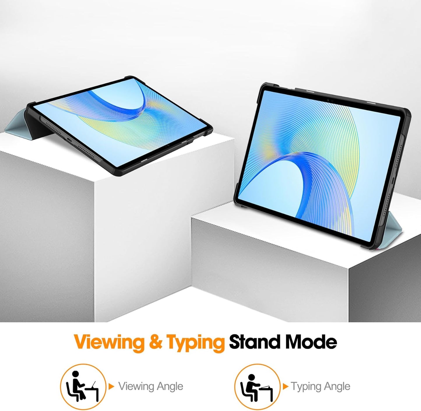 Hülle für Honor Pad X8a, Techsuit, FoldPro Unicorn, Mehrfarbig