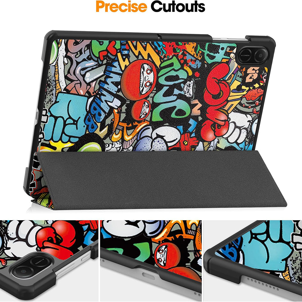 Hülle für Honor Pad X8a, Techsuit, FoldPro Urban Vibe, Mehrfarbig