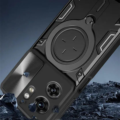 Hülle für Honor X5c Plus, Techsuit, CamGuard Pro, Roségold