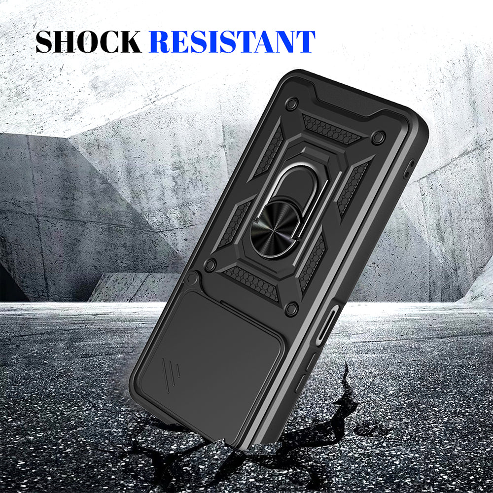 Hülle für Honor X5c Plus, Techsuit, CamShield, Roségold