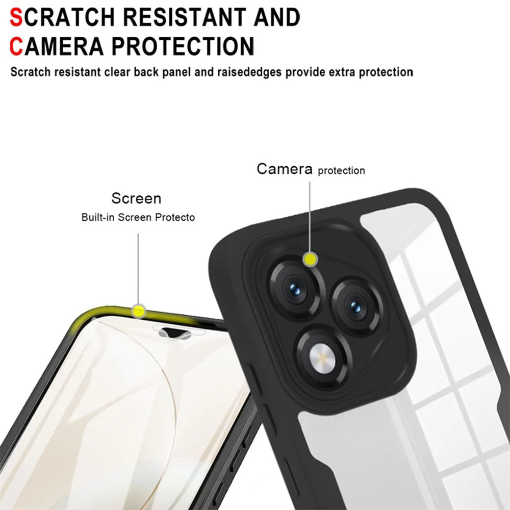 Hülle für Honor X5c Plus, Techsuit, ColorVerse 360, Lila