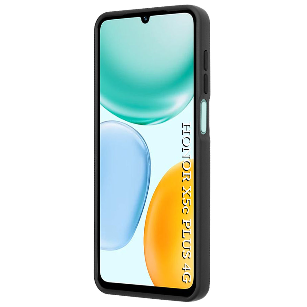 Hülle für Honor X5c Plus, Techsuit, Glinth, Schwarz