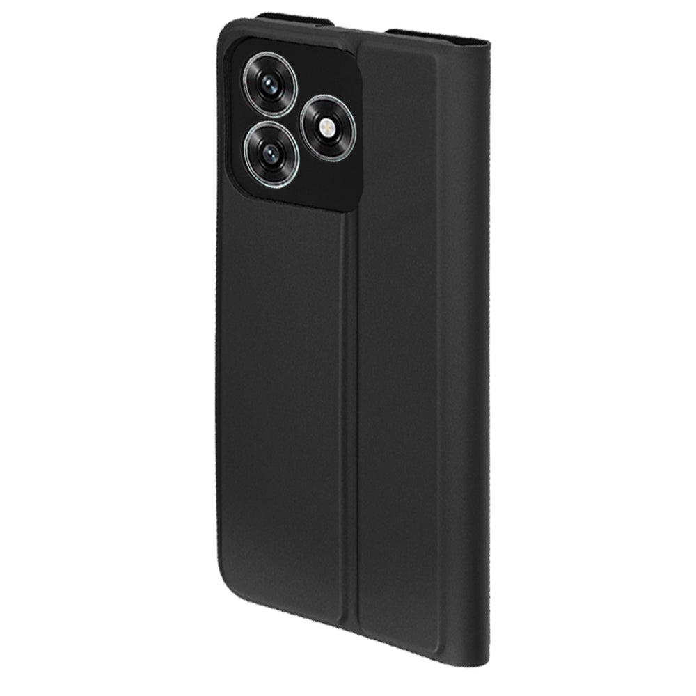 Hülle für Honor X5c Plus, Techsuit, Magskin Book, Schwarz