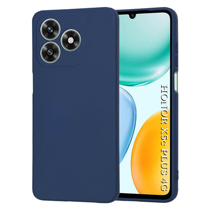 Hülle für Honor X5c Plus, Techsuit, SoftFlex, Marineblau
