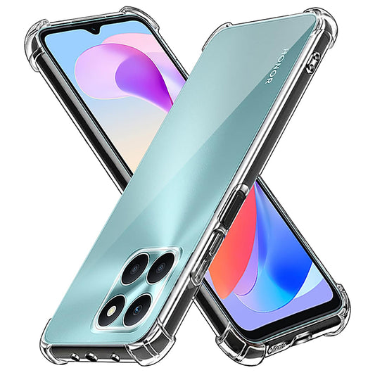 Hülle für Honor X6a, Techsuit, Shockproof Clear, Transparent