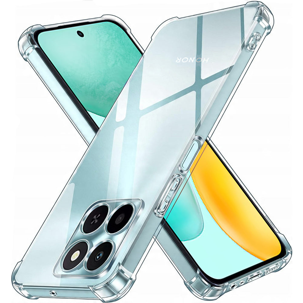 Hülle für Honor X6c, Techsuit, stoßfest klar, transparent
