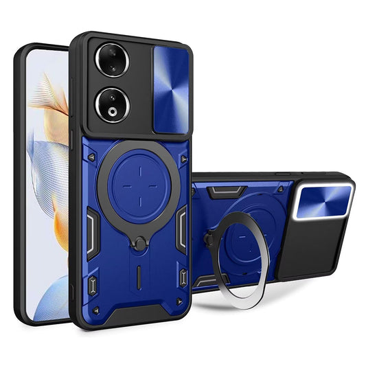 Hülle für Honor X7b 5G / 90 Smart / X7b 4G, Techsuit, CamGuard Pro, Blau