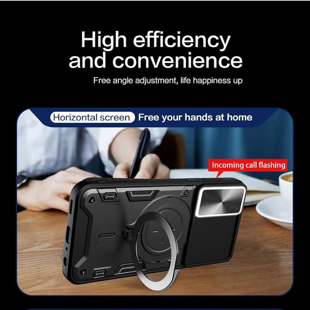 Hülle für Honor X7b 5G / 90 Smart / X7b 4G, Techsuit, CamGuard Pro, Blau