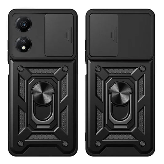 Hülle für Honor X7b 5G / 90 Smart / X7b 4G, Techsuit, CamShield, Schwarz
