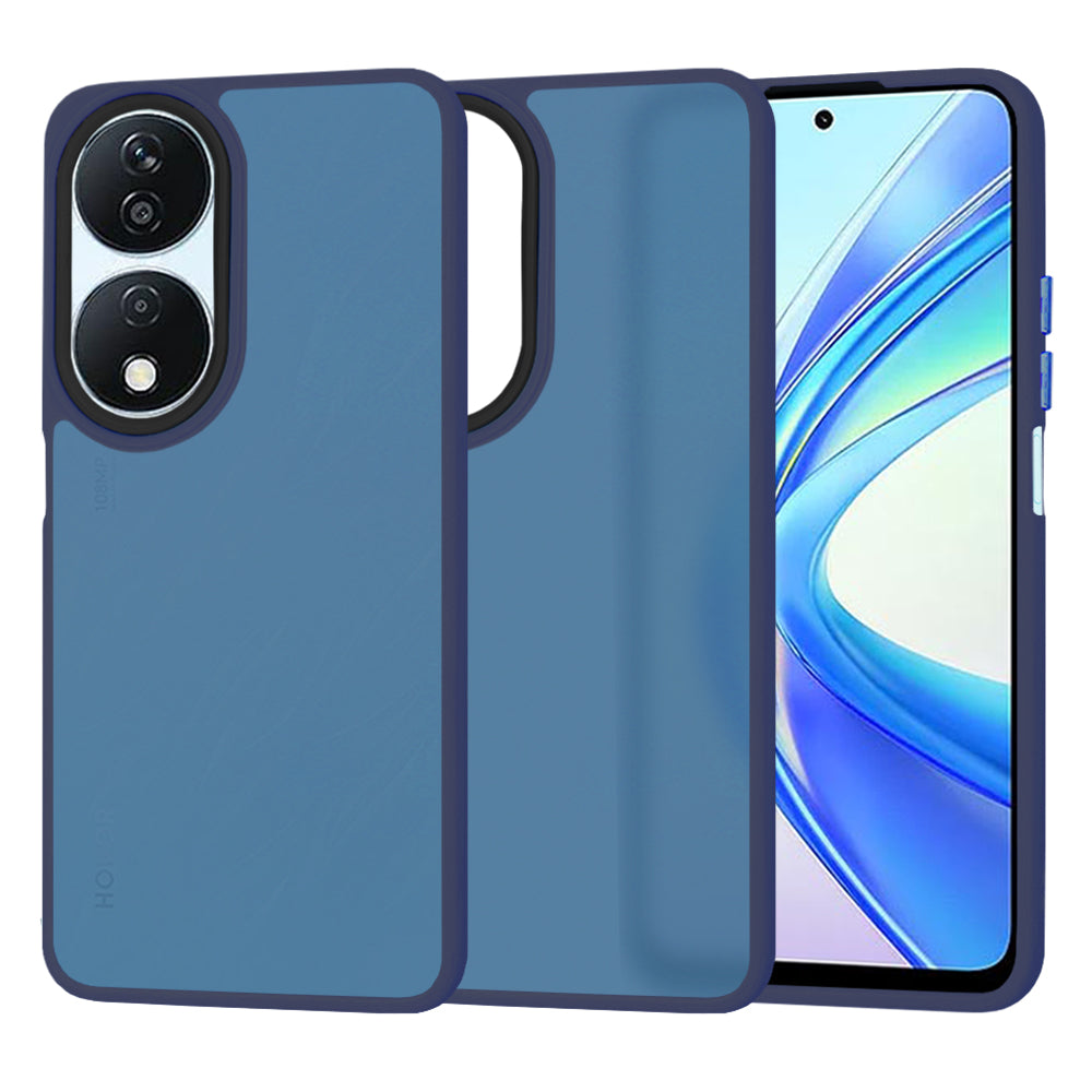Hülle für Honor X7b 5G / 90 Smart / X7b 4G, Techsuit, HaloFrost, Marineblau