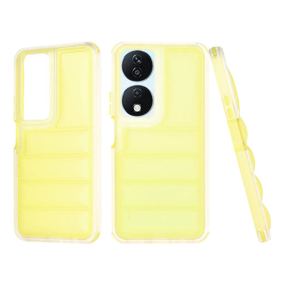 Hülle für Honor X7b 5G / 90 Smart / X7b 4G, Techsuit, Wave Shield, Gelb
