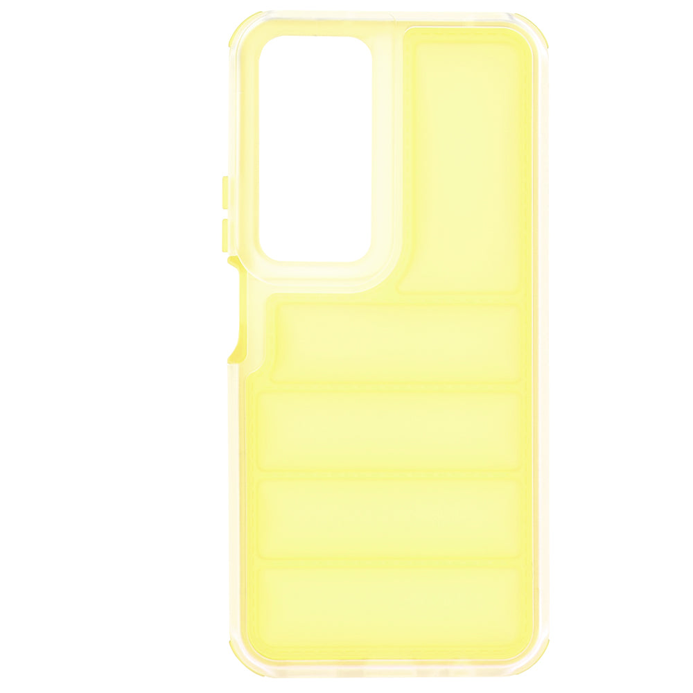 Hülle für Honor X7b 5G / 90 Smart / X7b 4G, Techsuit, Wave Shield, Gelb