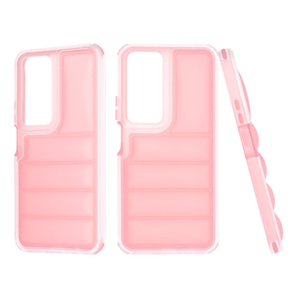 Hülle für Honor X7b 5G / 90 Smart / X7b 4G, Techsuit, Wave Shield, Rosa
