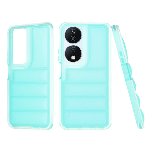 Hülle für Honor X7b 5G / 90 Smart / X7b 4G, Techsuit, Wave Shield, Türkis