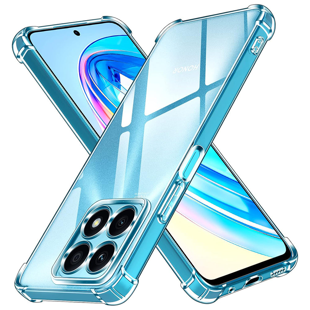 Hülle für Honor X8a, Techsuit, stoßfest klar, transparent